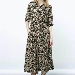 H&M Leopard Print Dress